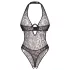 Obsessive Addia - body deschis cu model de leopard