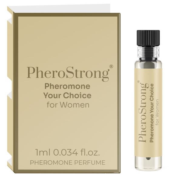 PheroStrong Your Choice - parfum cu feromoni pentru femei (1ml)