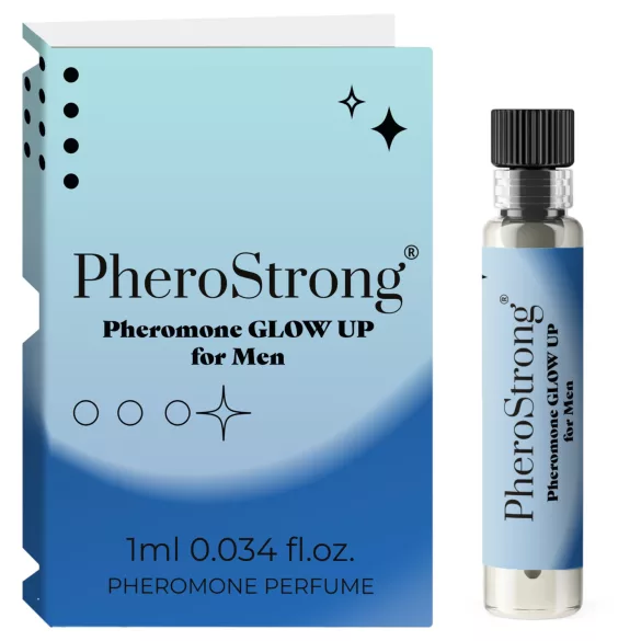 PheroStrong Glow up - parfum cu feromoni pentru bărbați (1 ml)