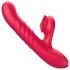 Sweet Play - vibrator 2în1 pentru penetrare și stimulare clitoridiană