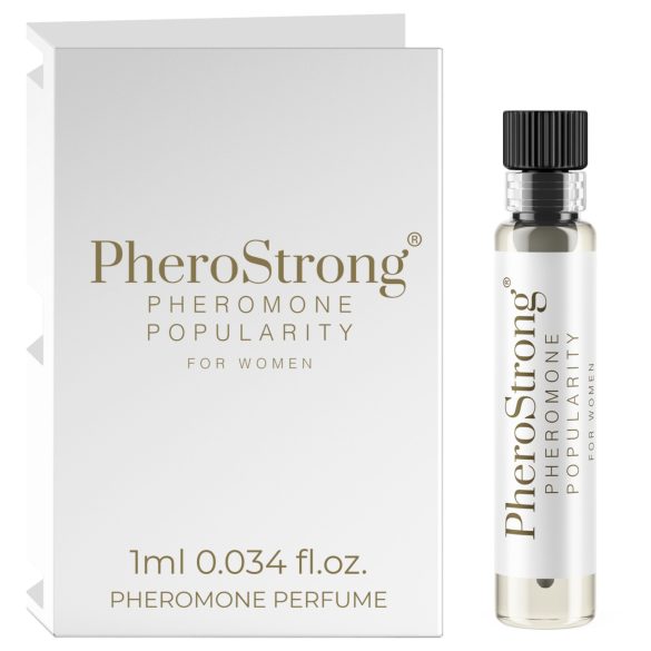 PheroStrong Popularitate - parfum cu feromoni pentru femei (1 ml)