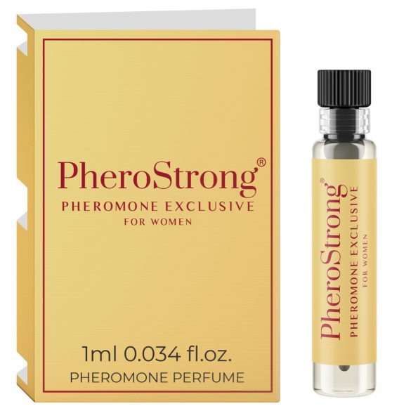 PheroStrong Exclusive - parfum cu feromoni pentru femei - 1ml