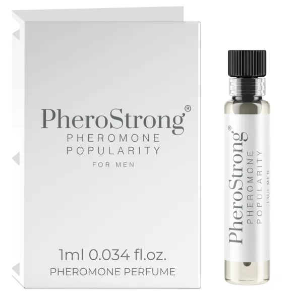PheroStrong - parfum cu feromoni pentru bărbați - popularitate - 1ml