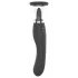 Sweet Play - vibrator 2în1 cu limbă pentru stimularea clitorisului și funcție de sucțiune (negru)