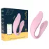 Sweet Play - vibrator pentru cuplu inteligent - roz