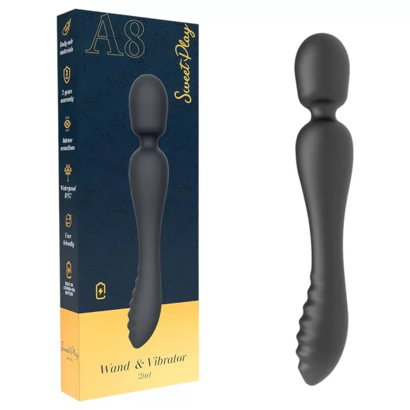 Sweet Play - vibrator masaj și punctul G - negru