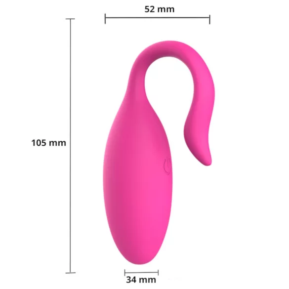 Sweet Play - ou vibrator inteligent - control aplicație - roz