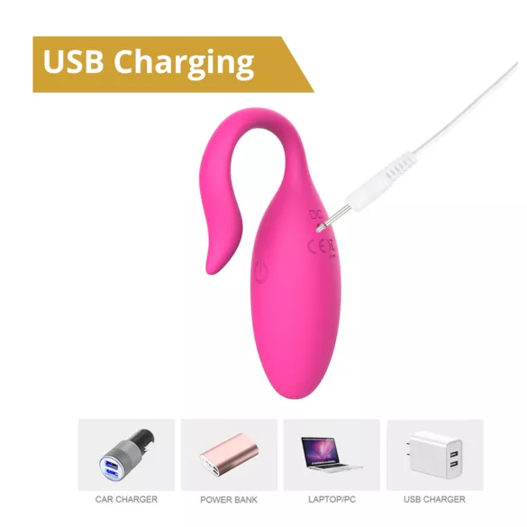 Sweet Play - ou vibrator inteligent - control aplicație - roz