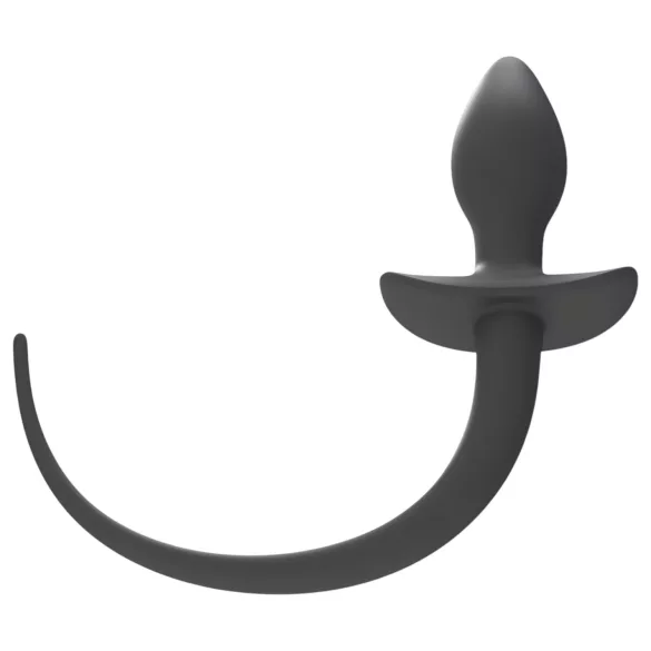Wild Play - dop anal cu coadă - silicon negru