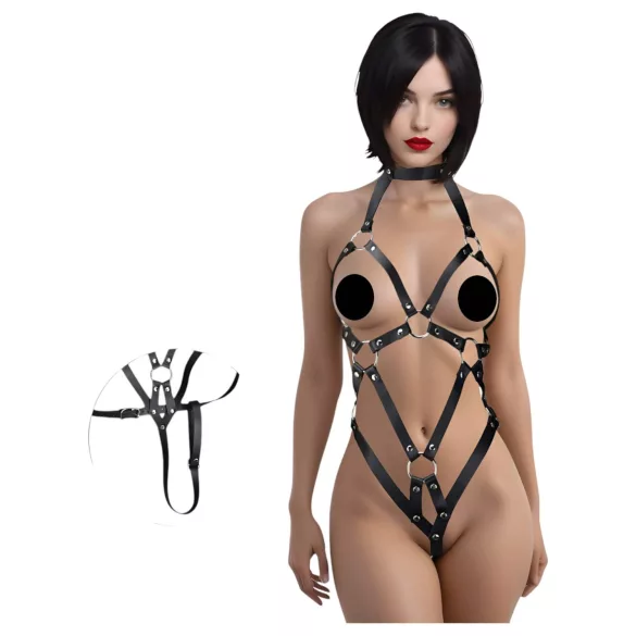 Wild Play - body damă sexy - dantelă neagră