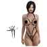 Wild Play - body damă sexy - dantelă neagră
