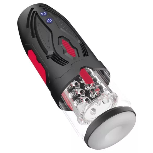 Men's Play - masturbator automat rotativ pentru bărbați - negru