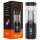 Men's Play - masturbator rotativ, aspirator și vibrant (negru)