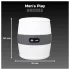Men's Play - masturbator cu vibrații discrete (alb)