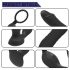 Play pentru bărbați - vibrator anal inteligent și puternic (negru)