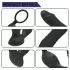 Men's Play - Vibrator anal cu mișcare inteligentă - silicon negru