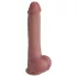 Natural Play - dildo din silicon 24 cm (natural)