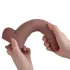 Natural Play - dildo din silicon 24 cm (natural)