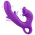 Erospace Sweet Play - vibrator pentru stimularea clitorisului cu limbă și pentru punctul G cu mișcare de înclinare (mov)