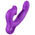 Erospace Sweet Play - vibrator pentru stimularea clitorisului cu limbă și pentru punctul G cu mișcare de înclinare (mov)