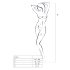 Passion BS019 - set plasă (negru) - S-L