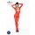 Passion BS031 - catsuit deschis - roșu - mărime S-L