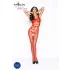 Passion - Catsuit sexy neț deschis - roșu - S-L