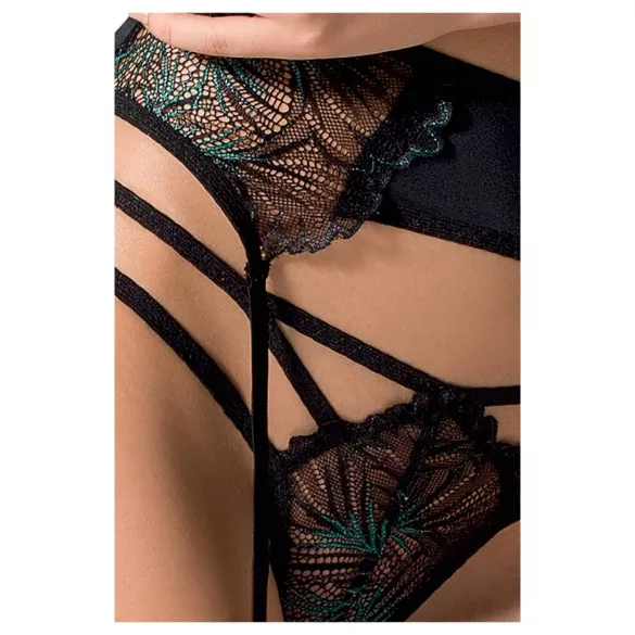 Passion Floris - set lenjerie sexy - negru
