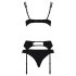 Set lenjerie Passion Floris - negru