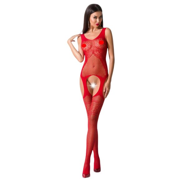 Passion BS061 - set floral din plasă (roșu) - S-L