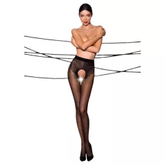 Passion Ti Open 006 - dres deschis decorat - negru