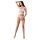 Passion BS083 - body deschis, cu găuri (alb) - S-L