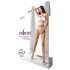 Passion BS083 - body deschis, cu găuri (alb) - S-L