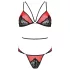 Set sutien Passion Peonia - roșu