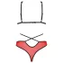 Set sutien Passion Peonia - roșu