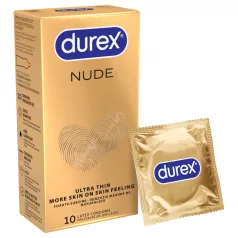Durex Nude - prezervative ultra-subțiri - 10 bucăți