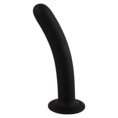   Feel the Magic Shiver - dildo anal de silicon (negru) - ambalaj eco