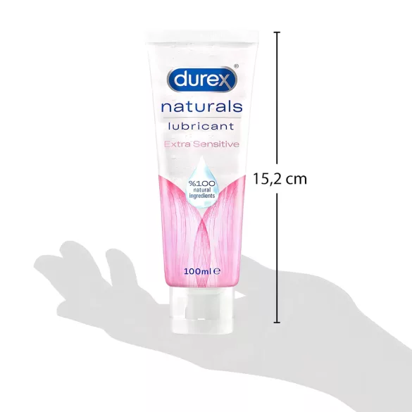 Durex Naturals - lubrifiant extra sensibil (100 ml)