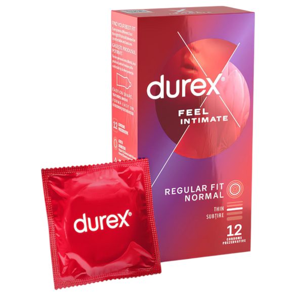 Durex Feel Intimate - prezervative subțiri - cutie 2x12 bucăți