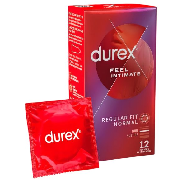 Durex Feel Intimate - prezervative subțiri - cutie 2x12 bucăți