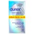 Durex - prezervative ultra-subțiri Invisible Regular Fit - 20 bucăți