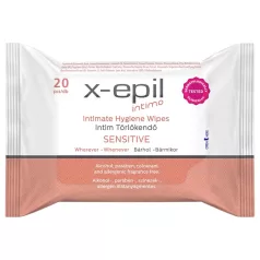   X-Epil Intimo Sensitive - șervețele intime - delicate - 20 bucăți