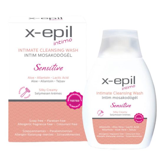 X-Epil Intimo Sensitive - gel de spălare intimă (250ml)