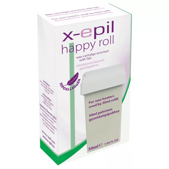 X-Epil Happy Roll - cartuş cu ceară (50ml) - hipoalergenic