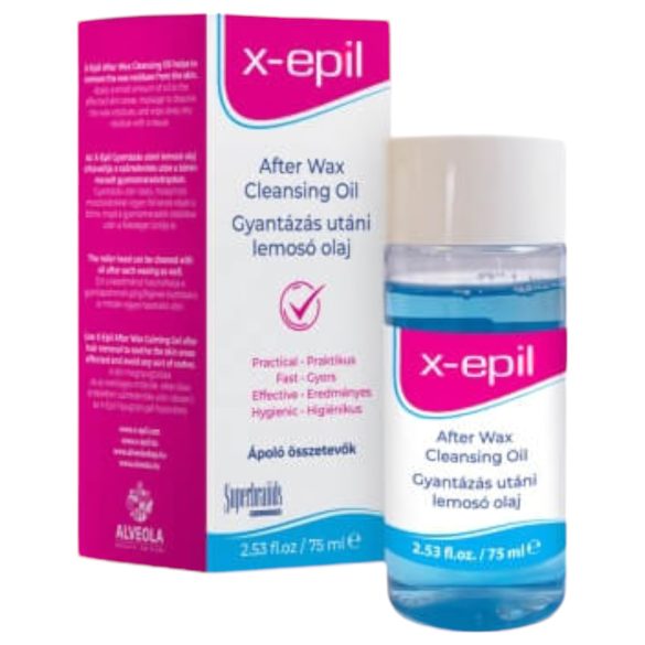 X-Epil - ulei after epilare - curățare reziduuri - 75ml