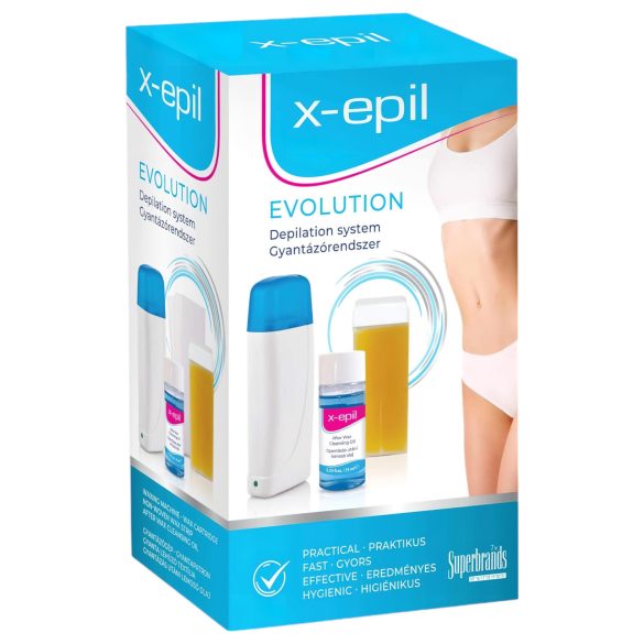 X-Epil Evolution - set epilare cu ceară