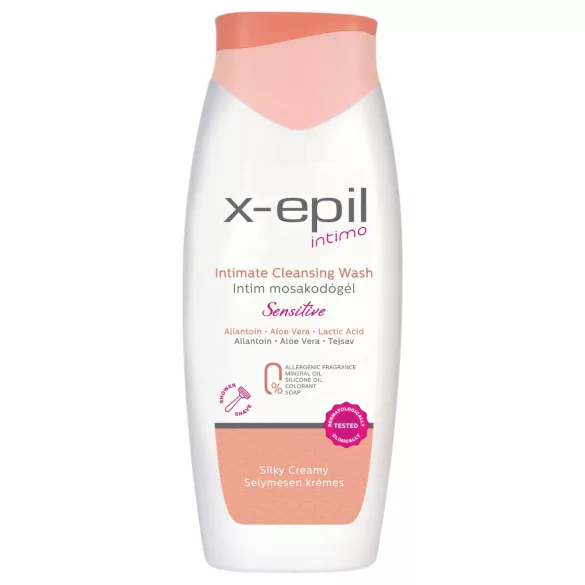 X-Epil Intimo Sensitive - gel de spălare intimă (400 ml)