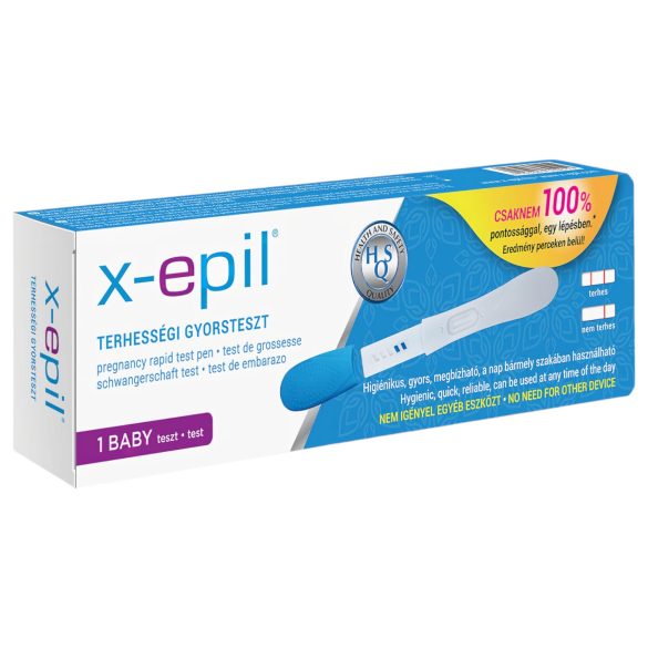 X-Epil - Test de sarcină rapid stilou (1 bucată)