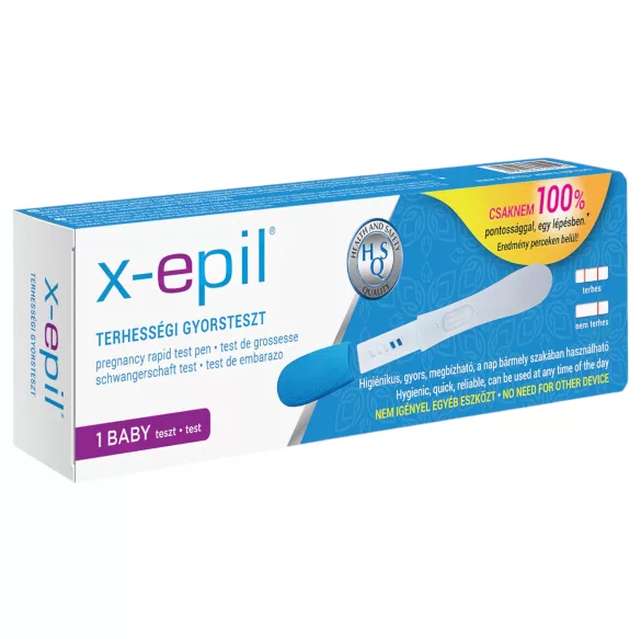 X-Epil - test de sarcină rapid tip stilou - 1 bucată