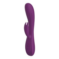   WEJOY Elise - vibrator cu baterie, impermeabil, cu un braț de stimulare clitoridiană (violet)